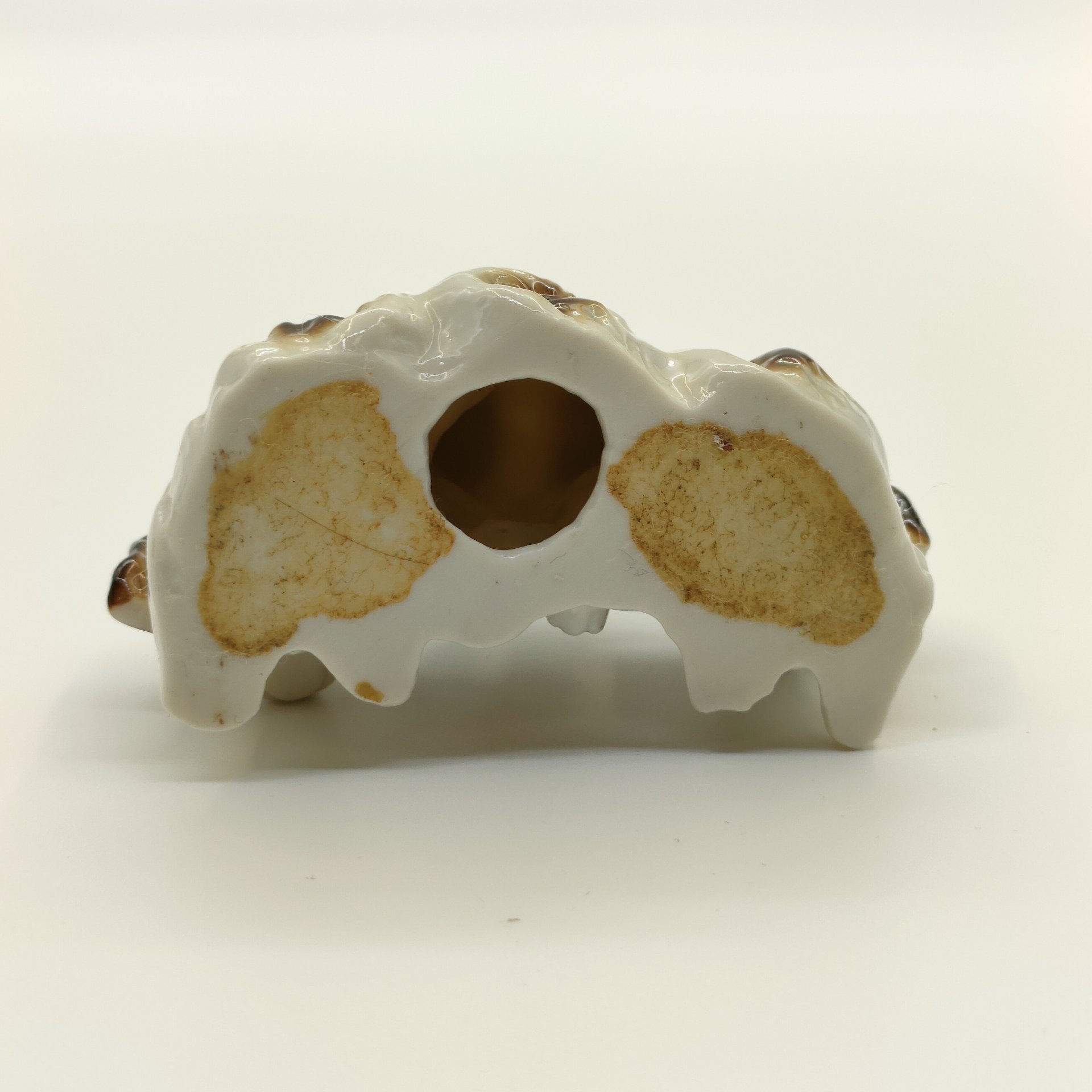 Статуэтка "Щенки пекинеса", фарфор, роспись, Западная Европа, 1970-1990 гг.