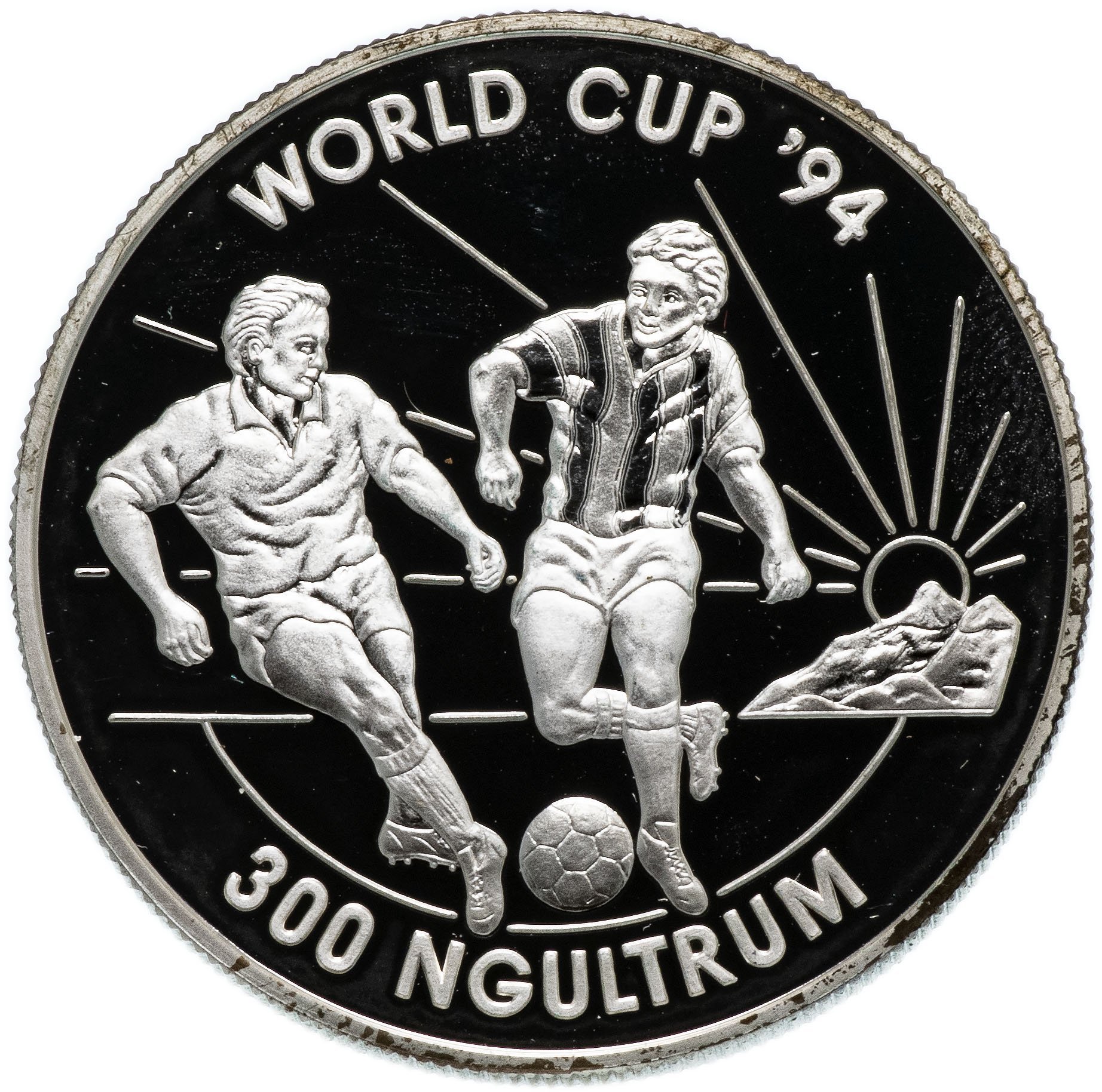 Бутан 300 нгултрум 1992 "Чемпионат мира по футболу"