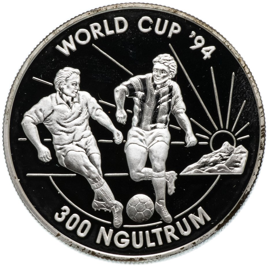 Бутан 300 нгултрум 1992 "Чемпионат мира по футболу"