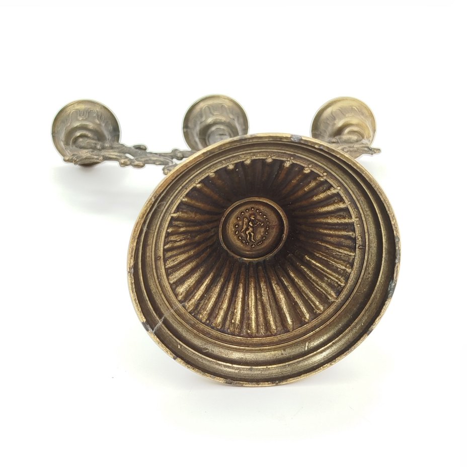 Канделябр миниатюрный на три свечи