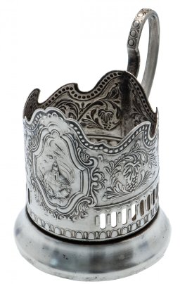 Подстаканник "Советский космос" Кольчугино 1974-1976гг