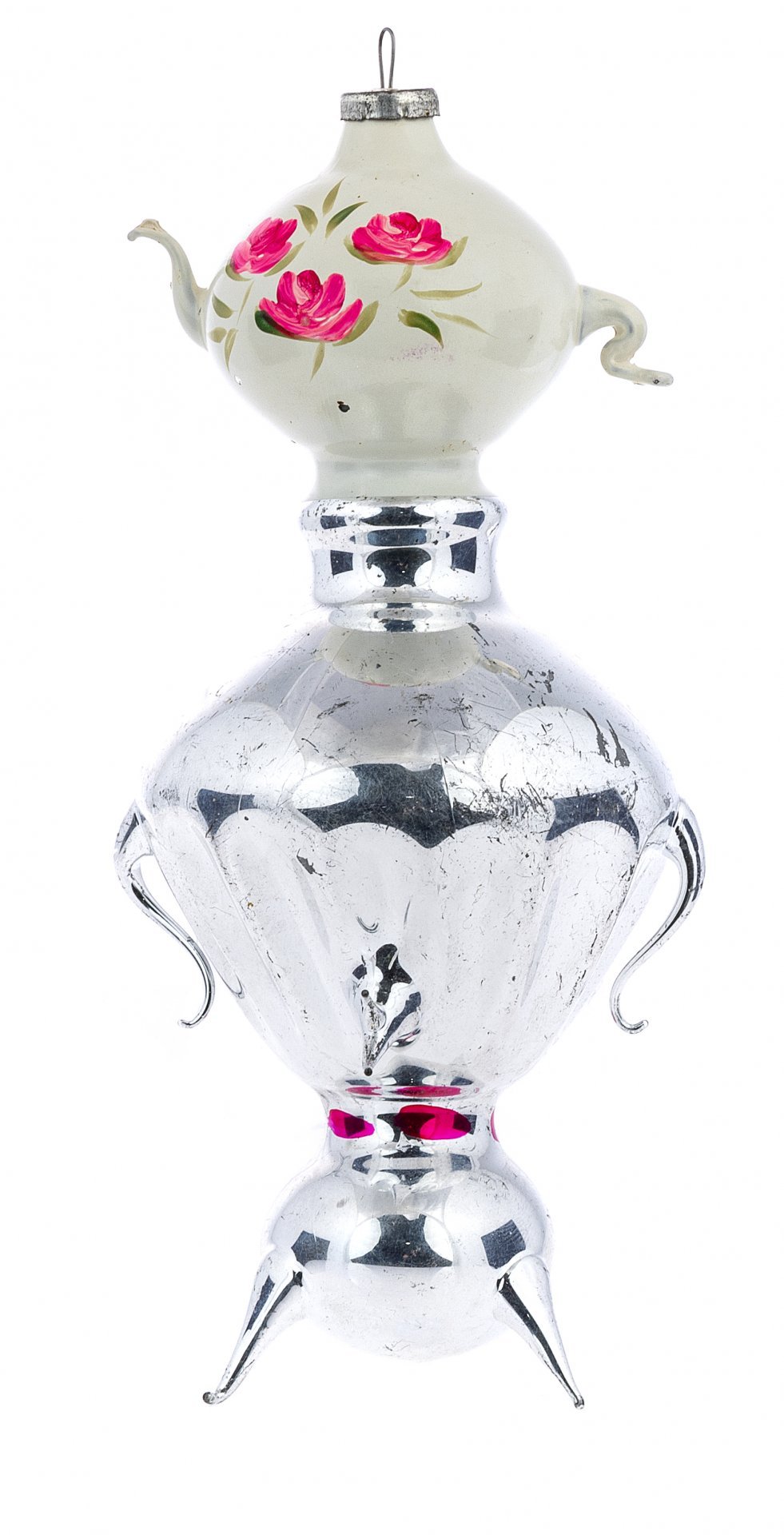 Набор из 37 елочных игрушек ,стекло, СССР, 1950-1980 гг.