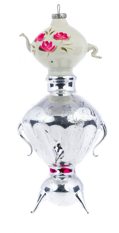 Набор из 37 елочных игрушек ,стекло, СССР, 1950-1980 гг.