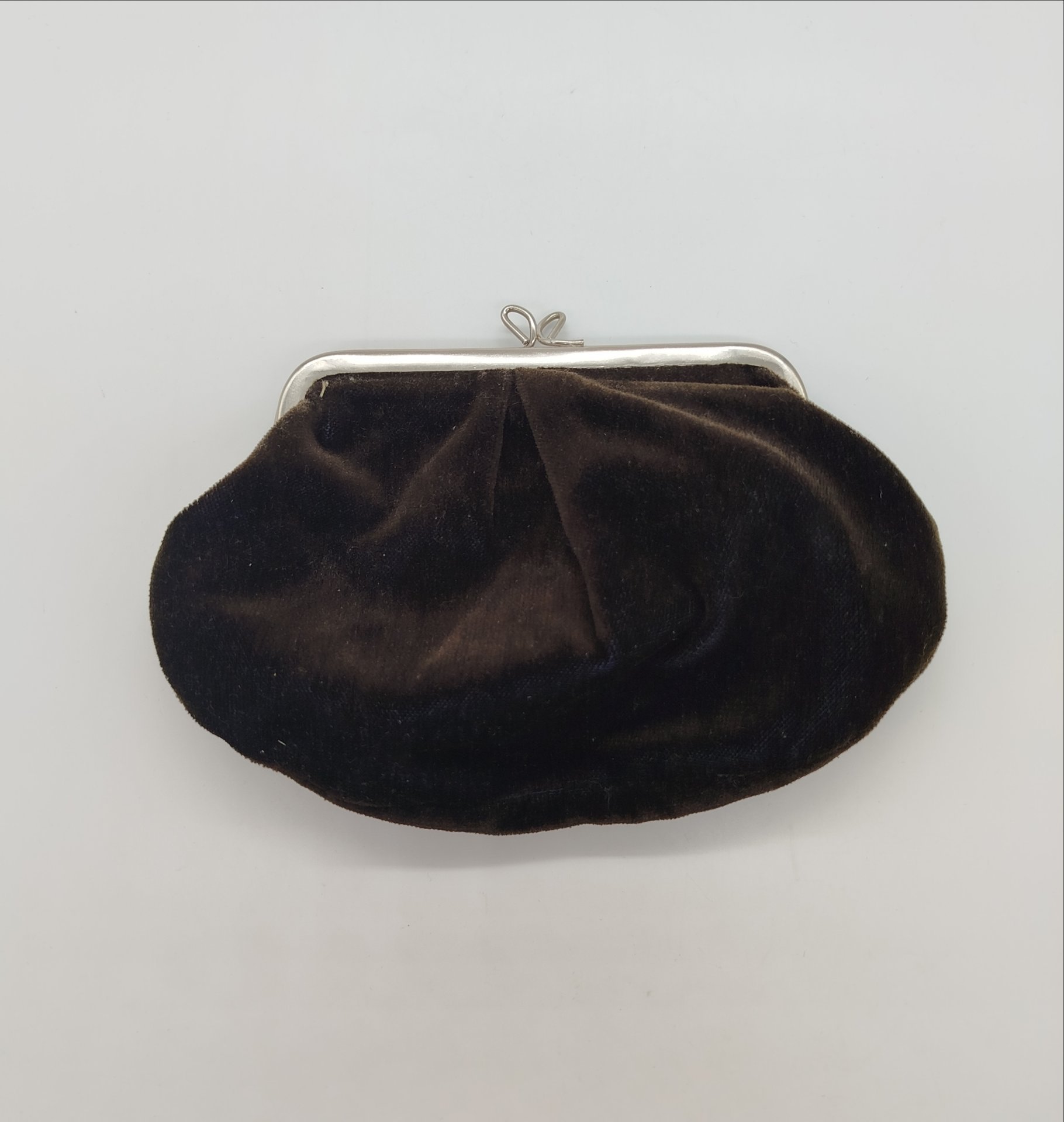 Клатч (сумка) женский, ткань, металл, искусственная кожа, СССР, 1980-1990 гг.