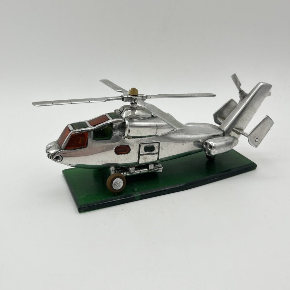 Модель вертолёта, металл, пластмасса, СССР, 1970-1990 гг.