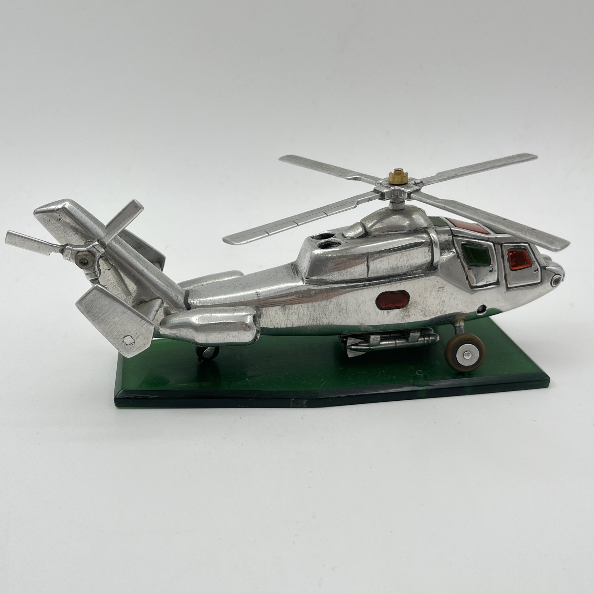 Модель вертолёта, металл, пластмасса, СССР, 1970-1990 гг.