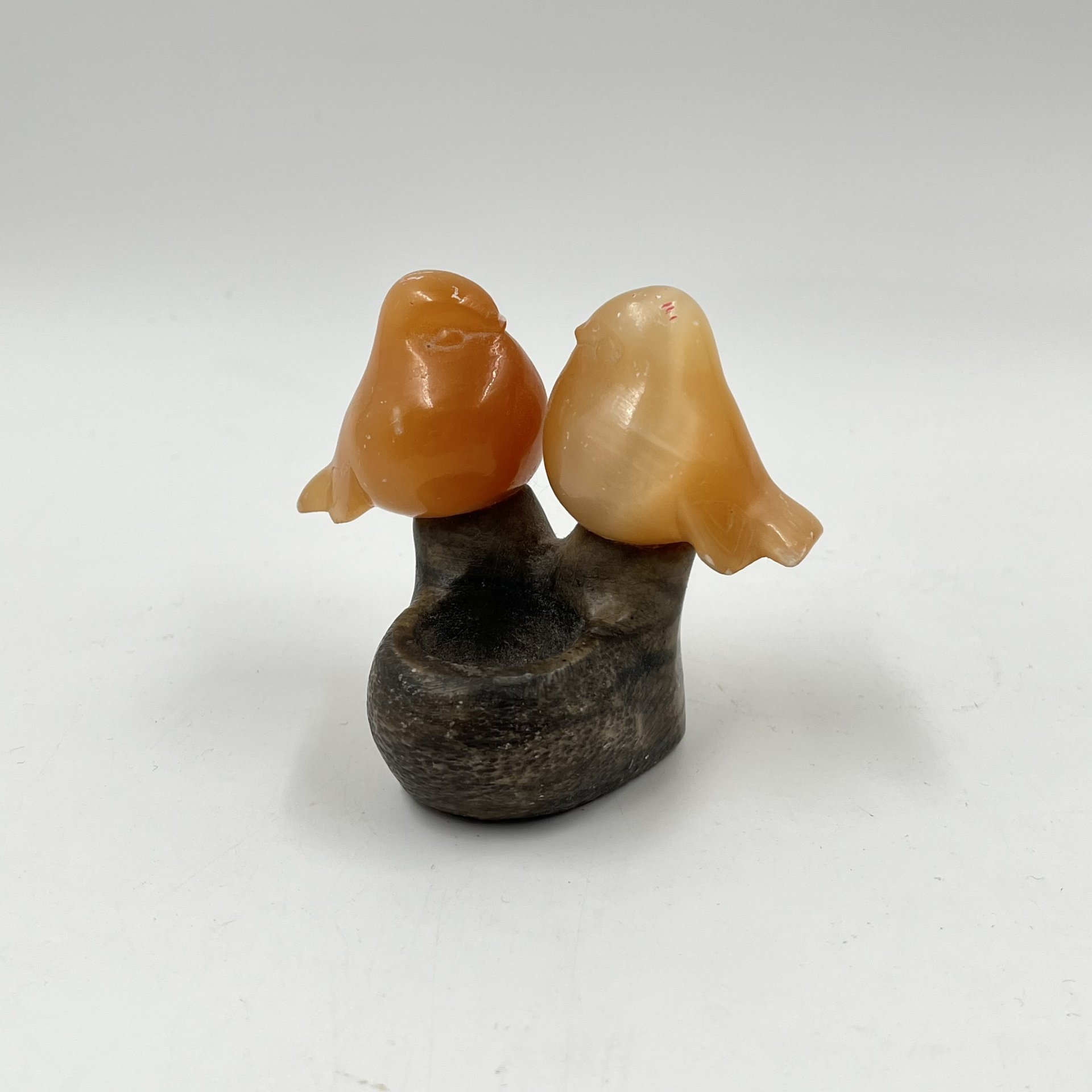 Подставка под кольца "Лазаревки", натуральный камень, селенит, Россия, 2000 г.