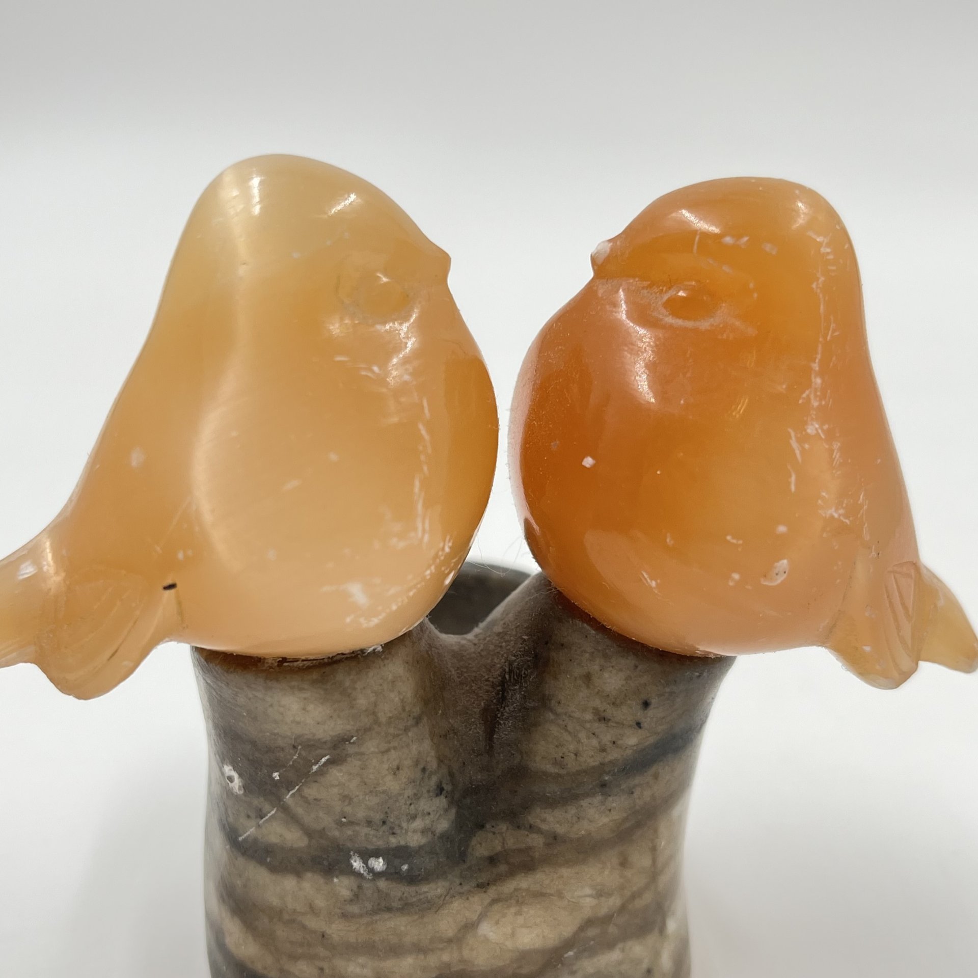 Подставка под кольца "Лазаревки", натуральный камень, селенит, Россия, 2000 г.