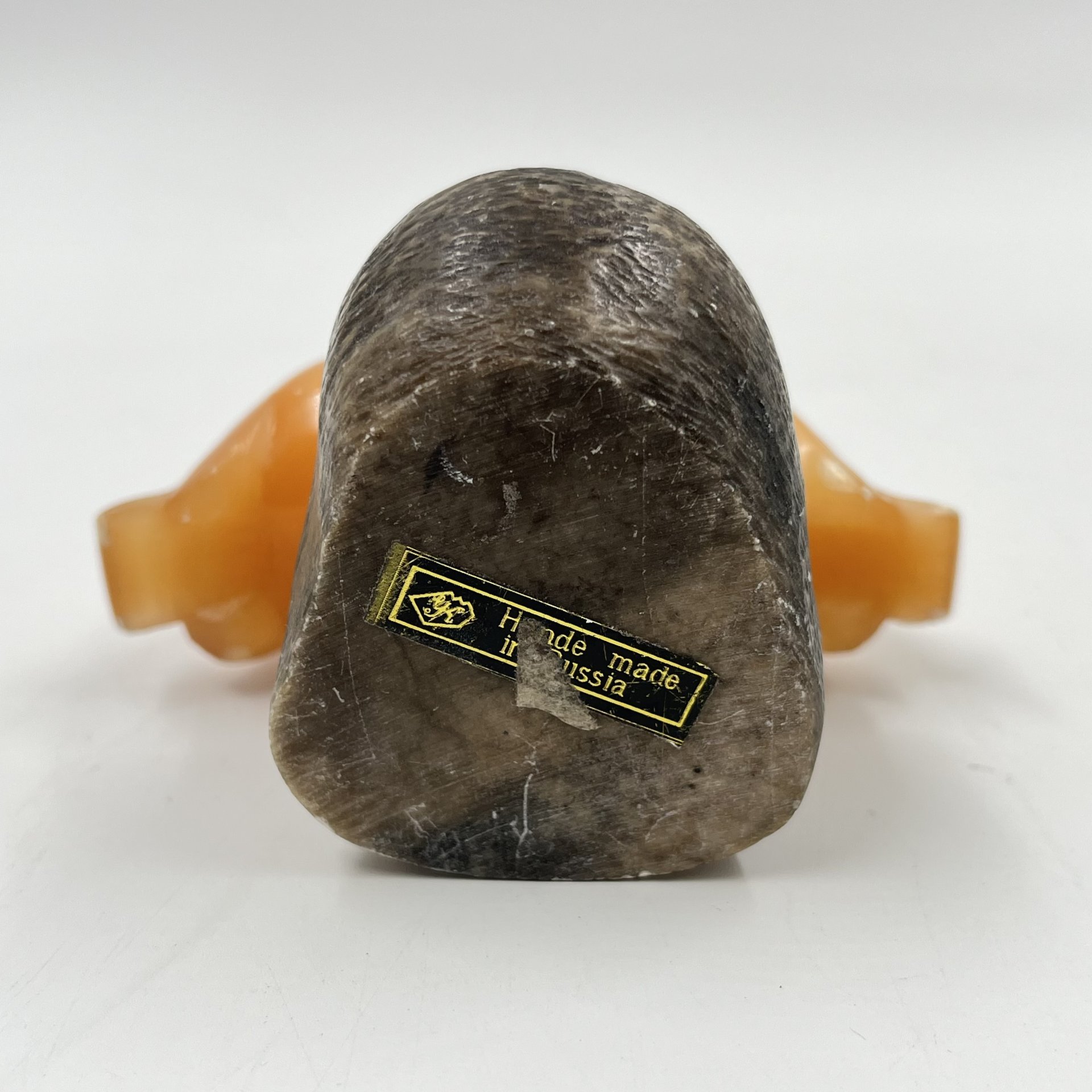 Подставка под кольца "Лазаревки", натуральный камень, селенит, Россия, 2000 г.