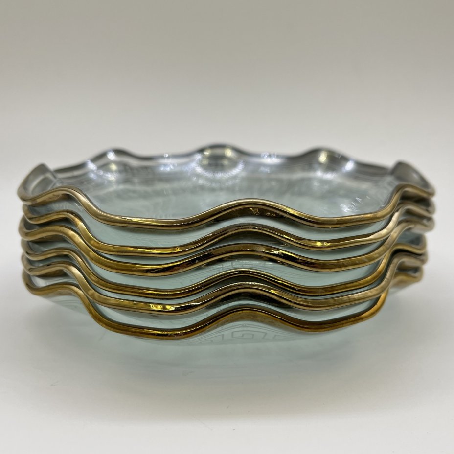 Набор сервировочных тарелок на 6 персон (для подачи десерта)