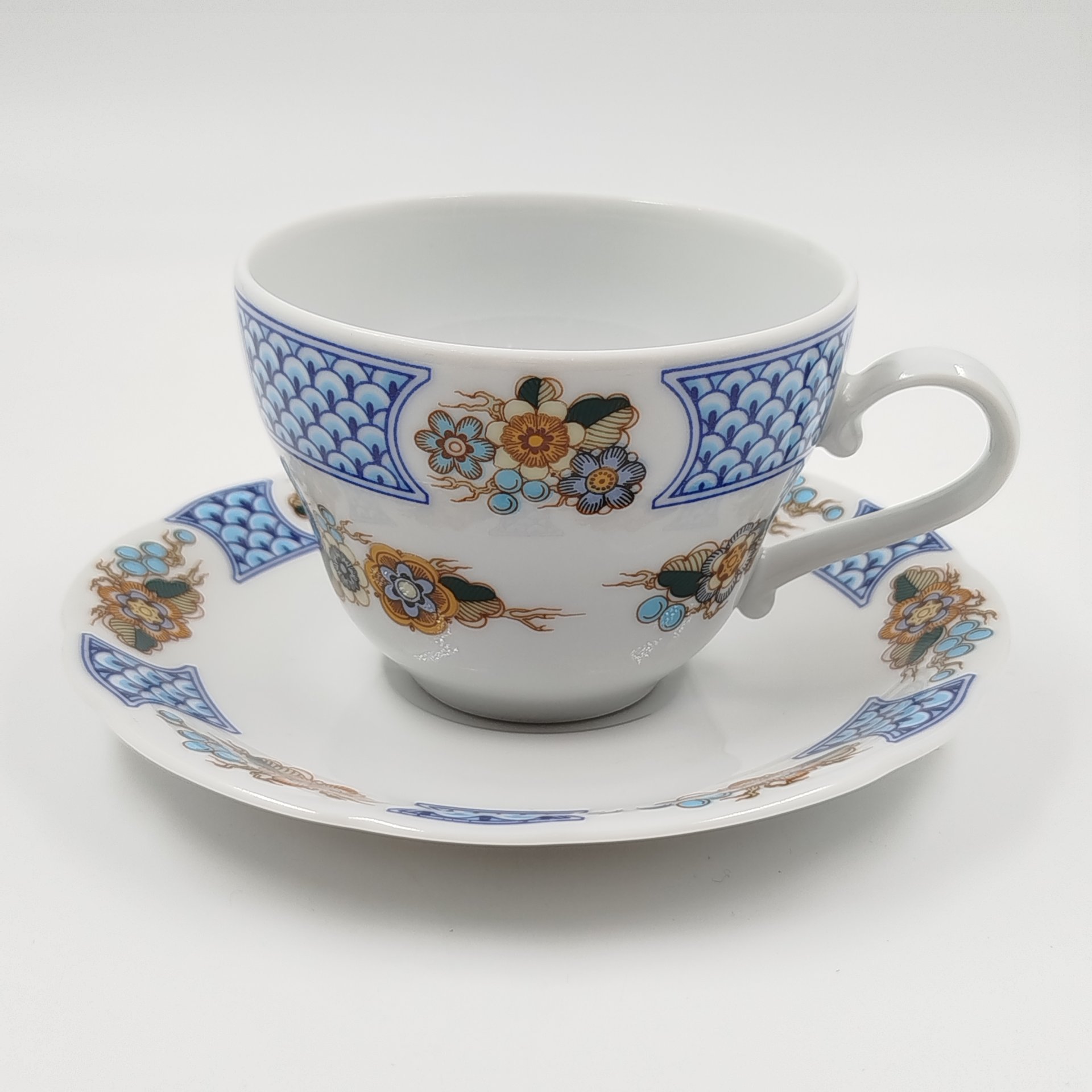 Пара чайная, украшенная цветочным декором, Kahla
