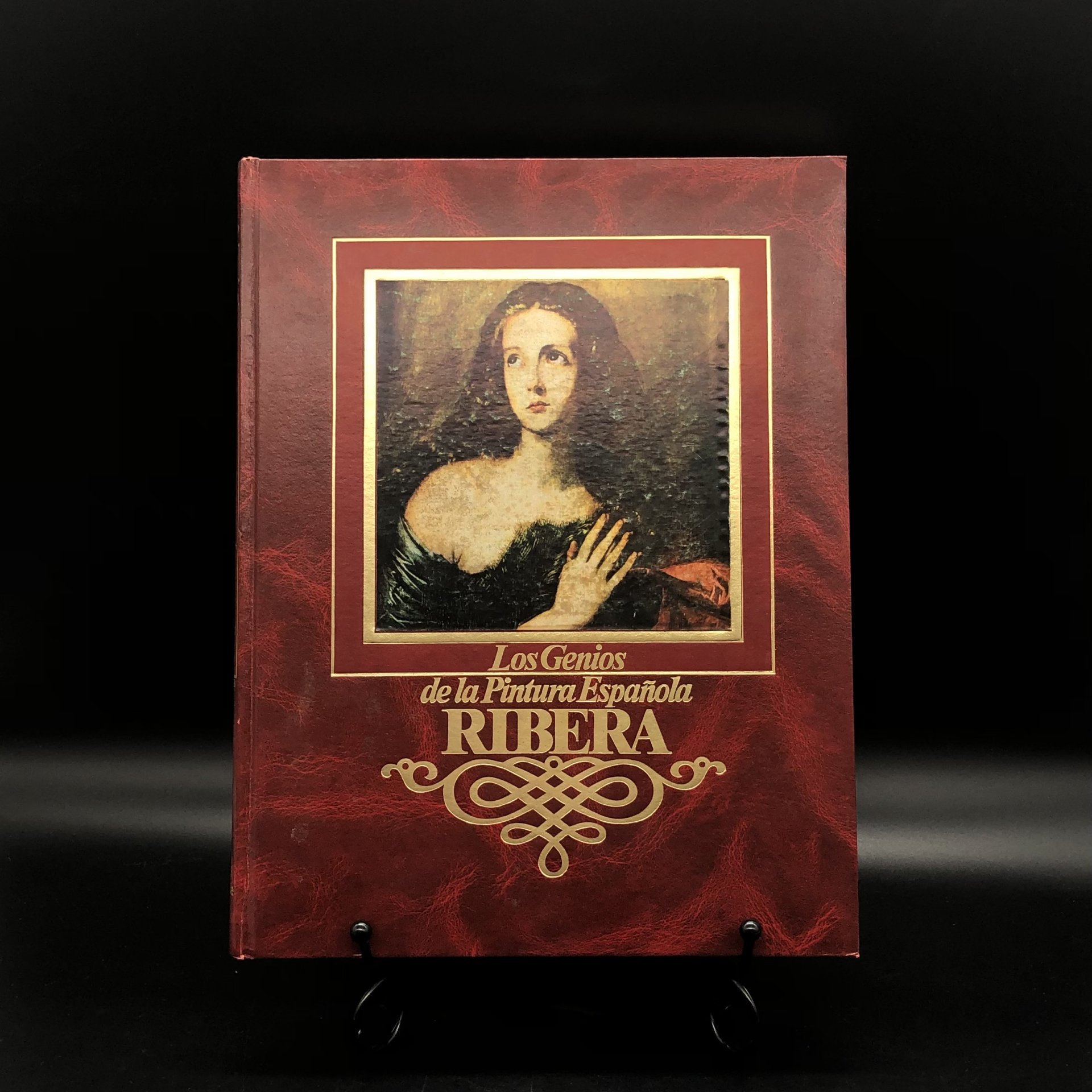 Книга с иллюстрациями "Los genios de la Pintura Espanola. Ribera" Clara Janes ("Гении испанской живописи. Рибера" на испанском языке)