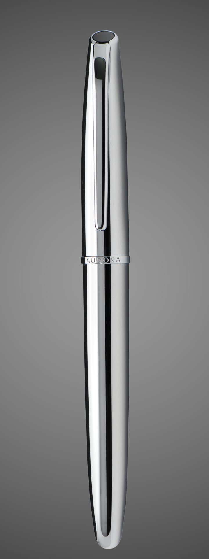 Ручка Роллер Aurora Style Metal Shinny Chrome Satin CT в подарочной коробке, Лаки и смолы: лак, хром