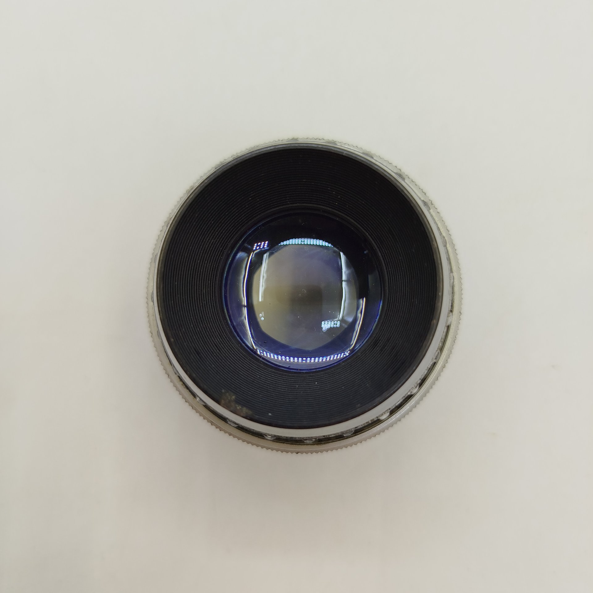 Объектив Индустар-23У 110mm f4.5, металл, пластик, Лыткаринский завод оптического стекла (ЛЗОС), СССР, 1955-1980 гг.