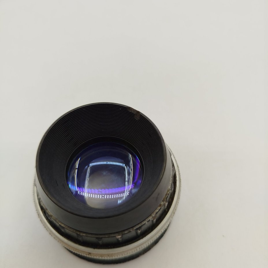 Объектив Индустар-23У 110mm f4.5, металл, пластик, Лыткаринский завод оптического стекла (ЛЗОС), СССР, 1955-1980 гг.