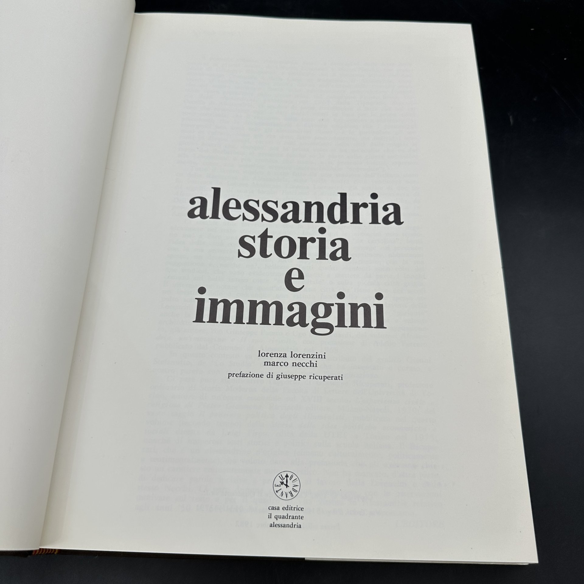Альбом "Alessandria storia e immagini" (на итальянском)