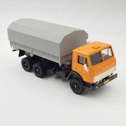 Модель автомобиля "Камаз-5320", металл, пластик, СССР, 1970-1990 гг.