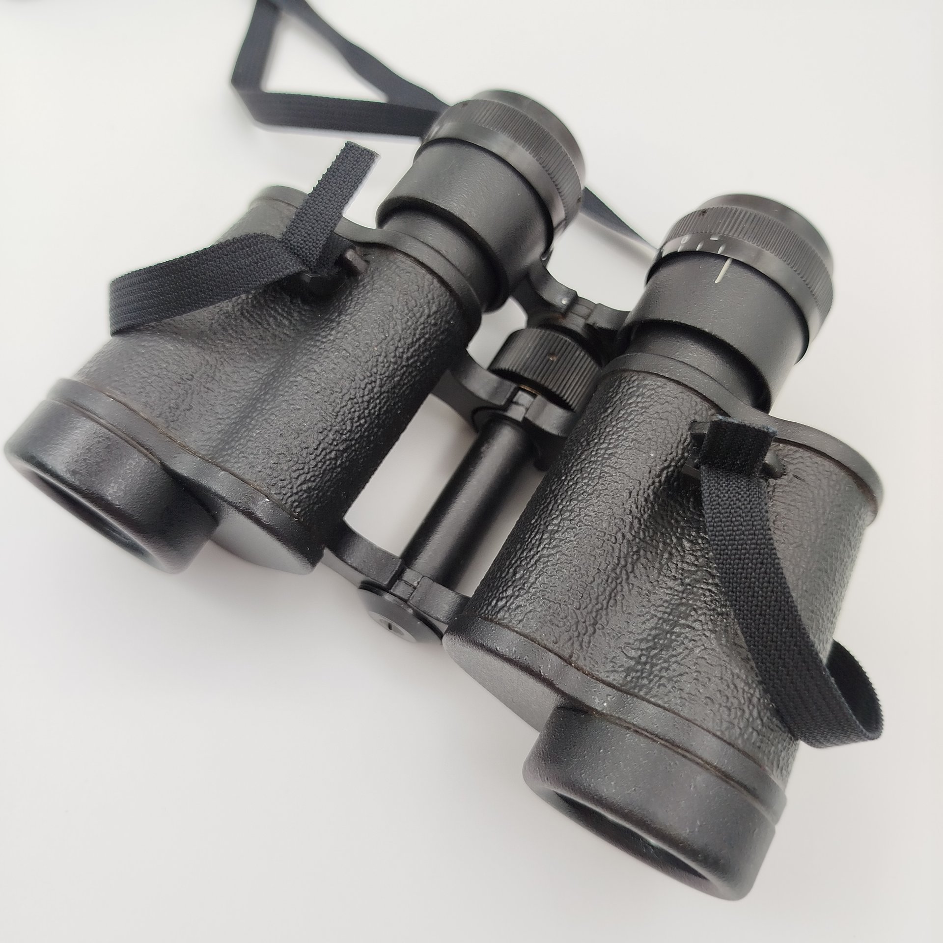 Бинокль призменный БПЦ 5 8х30м в чехле и кробке с инструкцией, металл, стекло, пластик, картон, Казанский оптико-механический завод (КОМЗ), Российская Федерация, 1999 г.