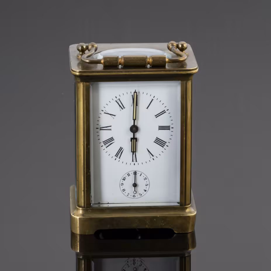 Часы каретные с будильником