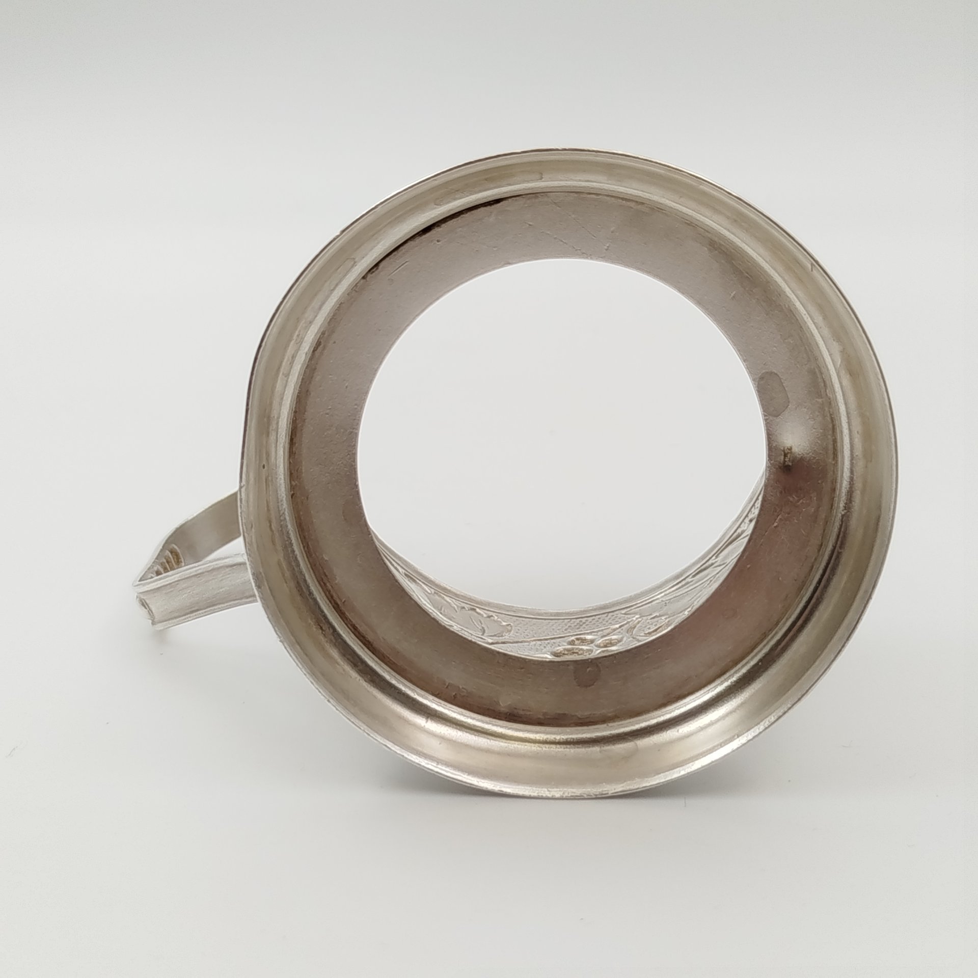 Подстаканник "Виноград", мельхиор (медь-никель), СССР, 1950-1970 гг.