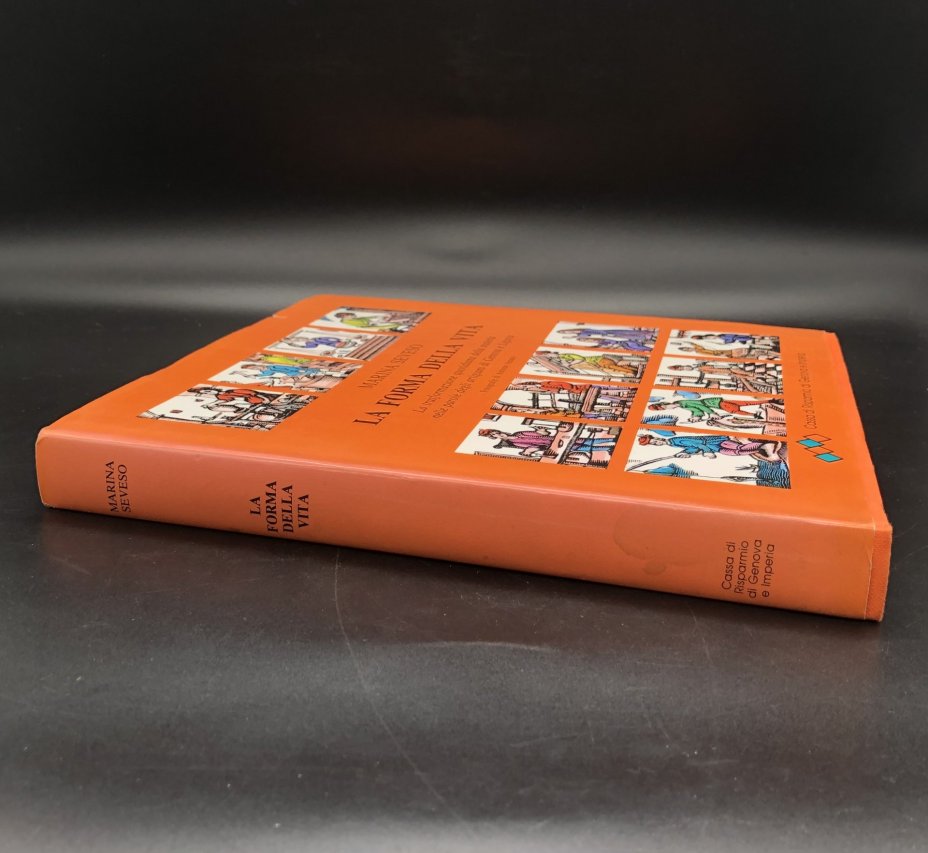 Книга с иллюстрациями в суперобложке "La forma della vita" Marina Seveso ("Форма жизни" на итальянском языке)