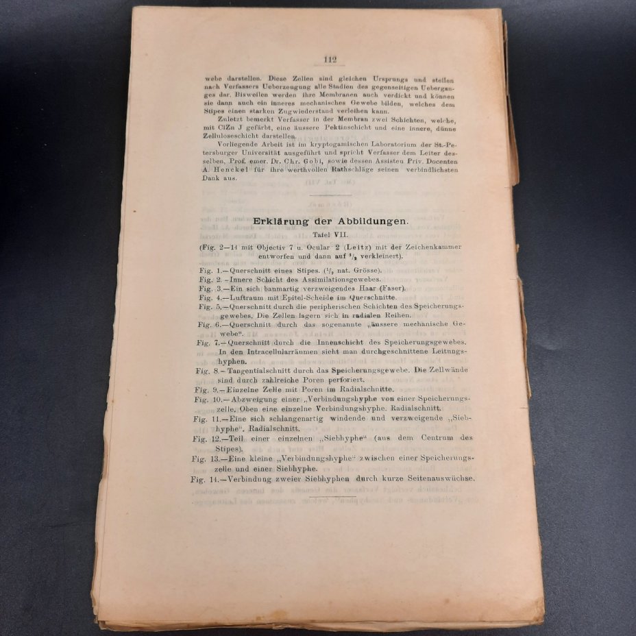 Бекетов А.Н., Гоби Хр. "Ботанические записки, издаваемые при Ботаническом саде Императорского Санкт-Петербургского университета", выпуск 26