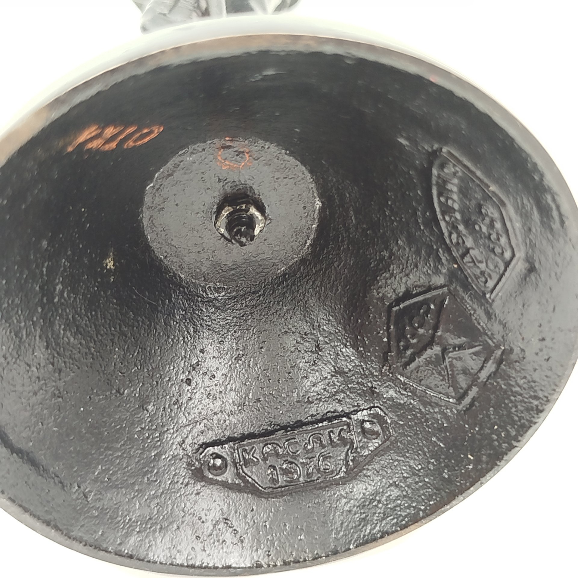 Статуэтка "Дон-Кихот", чугун, крашение, Каслинский чугунолитейный завод (Касли), СССР, 1976 г.