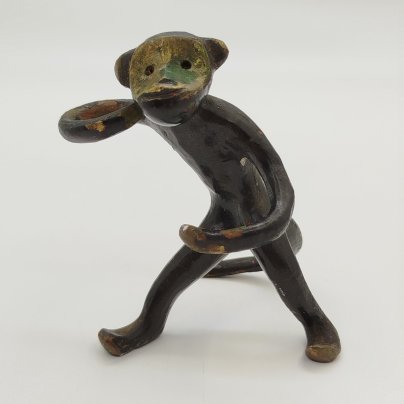 Статуэтка (держатель для перечницы и солонки) "Обезьяна" (с дарственной надписью)