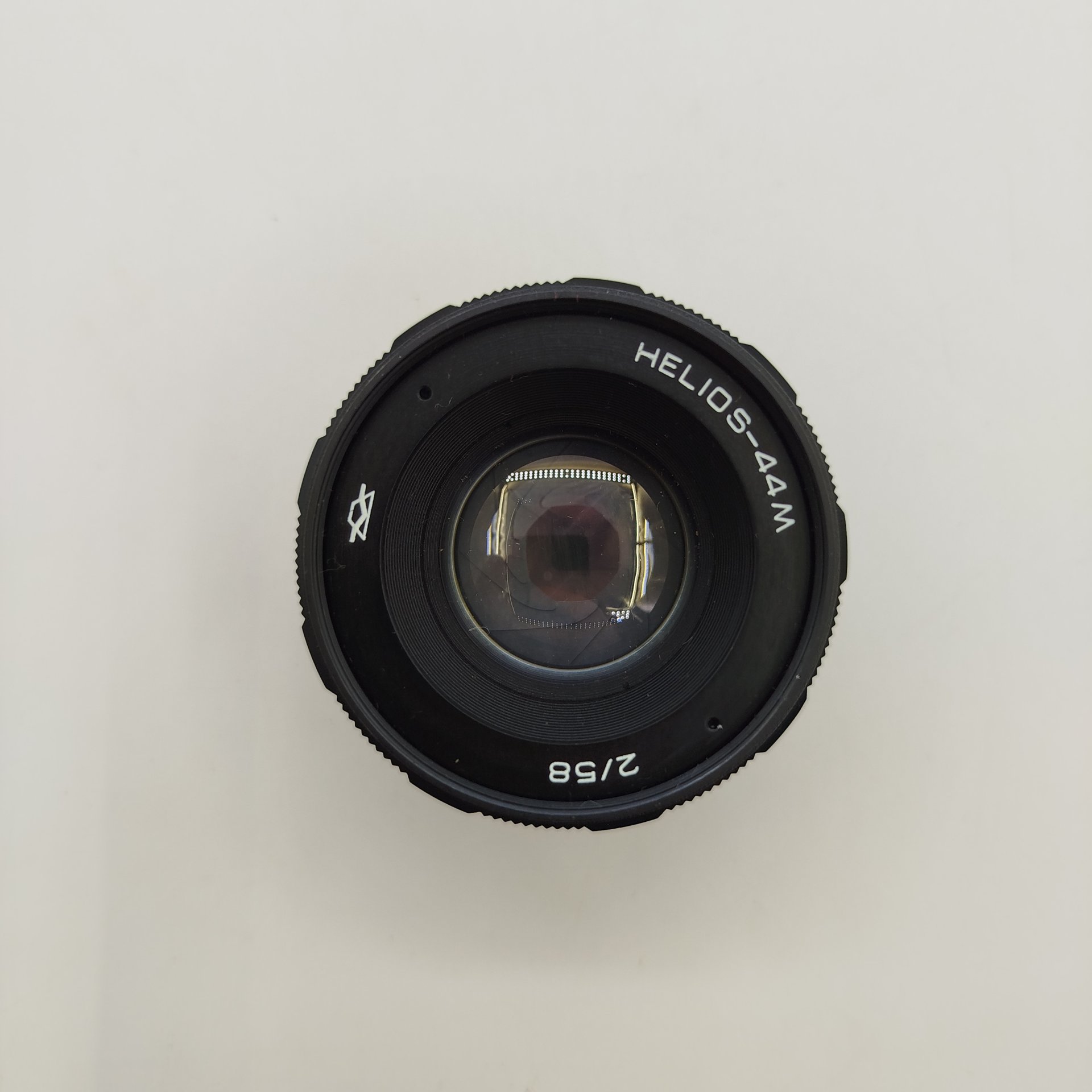 Фотообъектив Helios-44M(Гелиос) 2/58, металл, стекло пластик, Красногорский механический завод (КМЗ), СССР, 1972-1980 гг.
