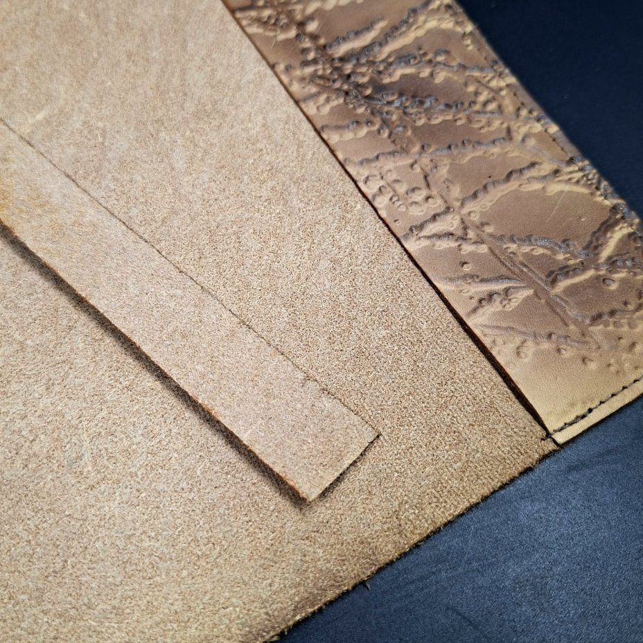 Пака для бумаг "Ленинград. Адмиралтейство", кожа, тиснение, СССР, 1970-1990 гг.