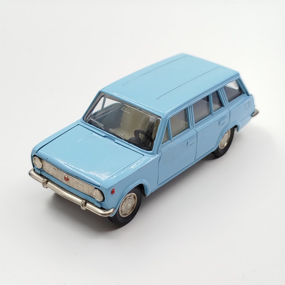 Модель коллекционная "ВАЗ 2102" (1:43), металл, пластик, СССР, 1970-1980 гг.