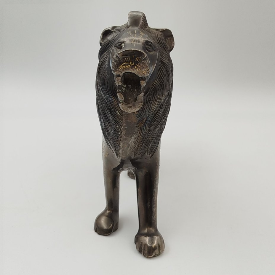 Статуэтка в восточном стиле "Лев" с растительным декором