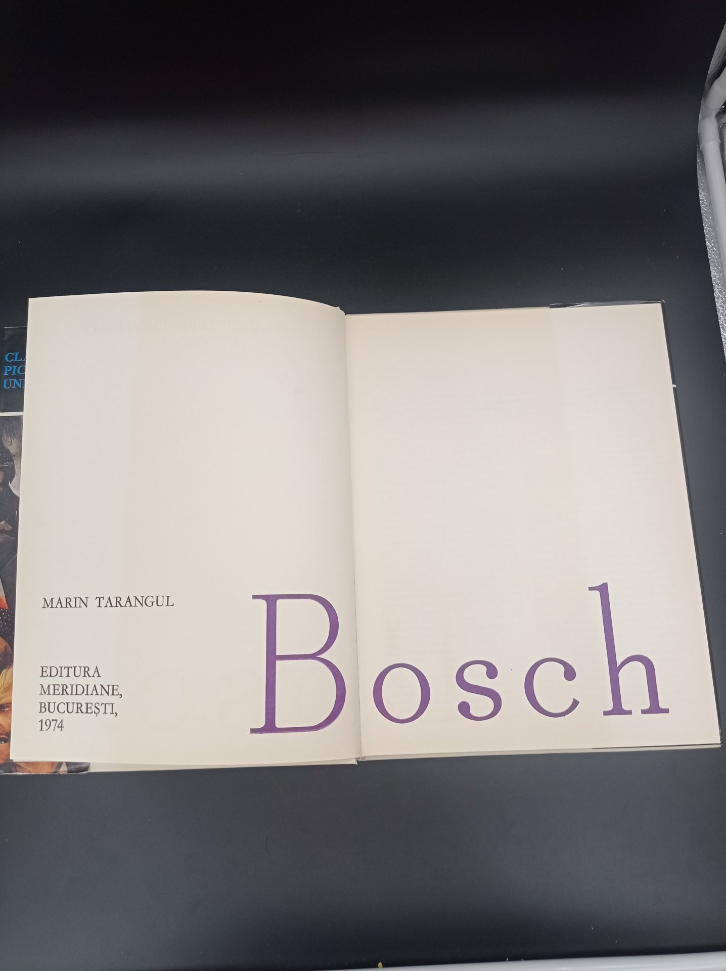 Книга-альбом "Bosch" (Босх), Marin Tarangul, Издательство «Editura Meridiane»
