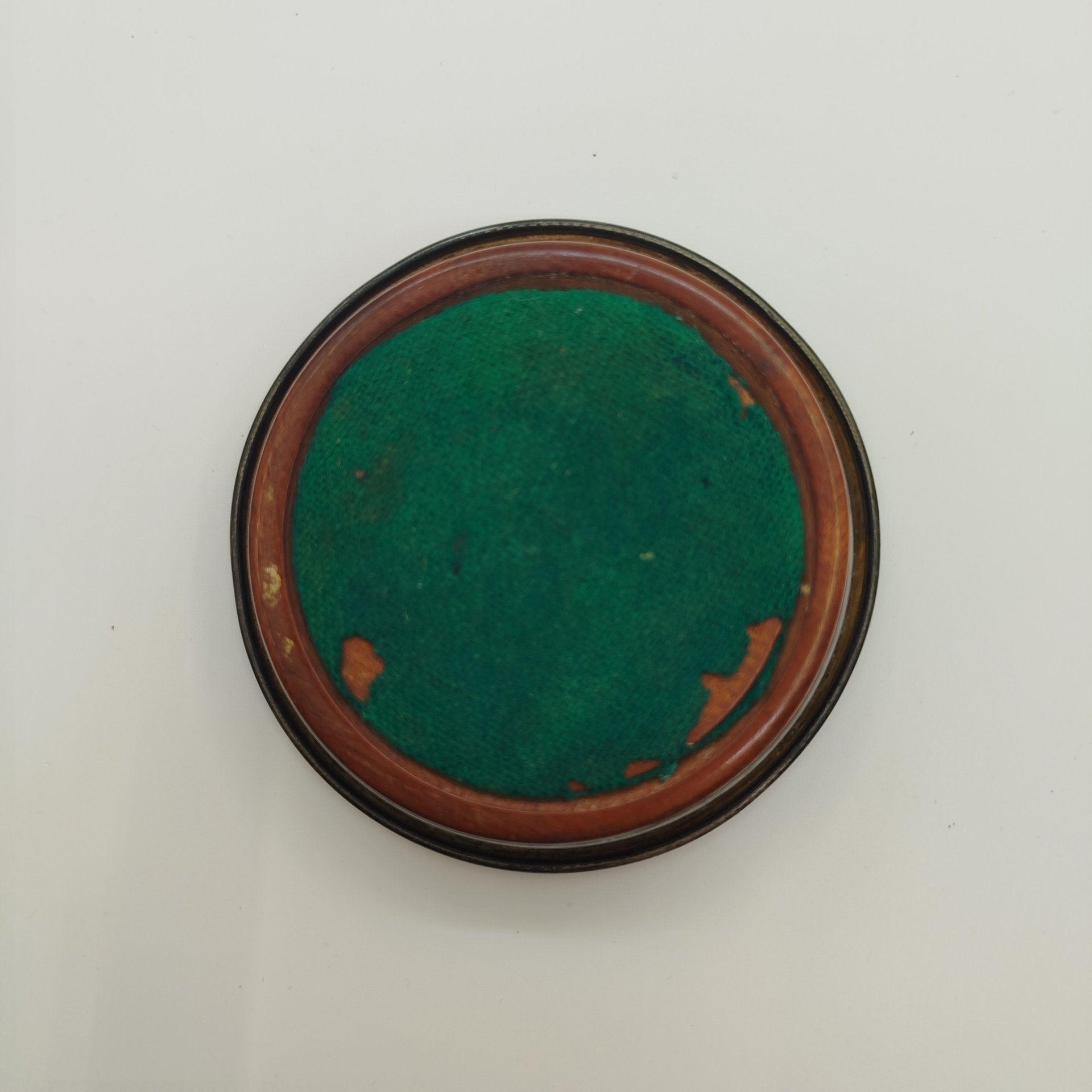 Подставка под бутылку, металл, серебрение, дерево, ткань, Fraget (Фабрика серебряных и плакированных изделий Иосифа Фраже), Российская империя, 1855-1896 гг.