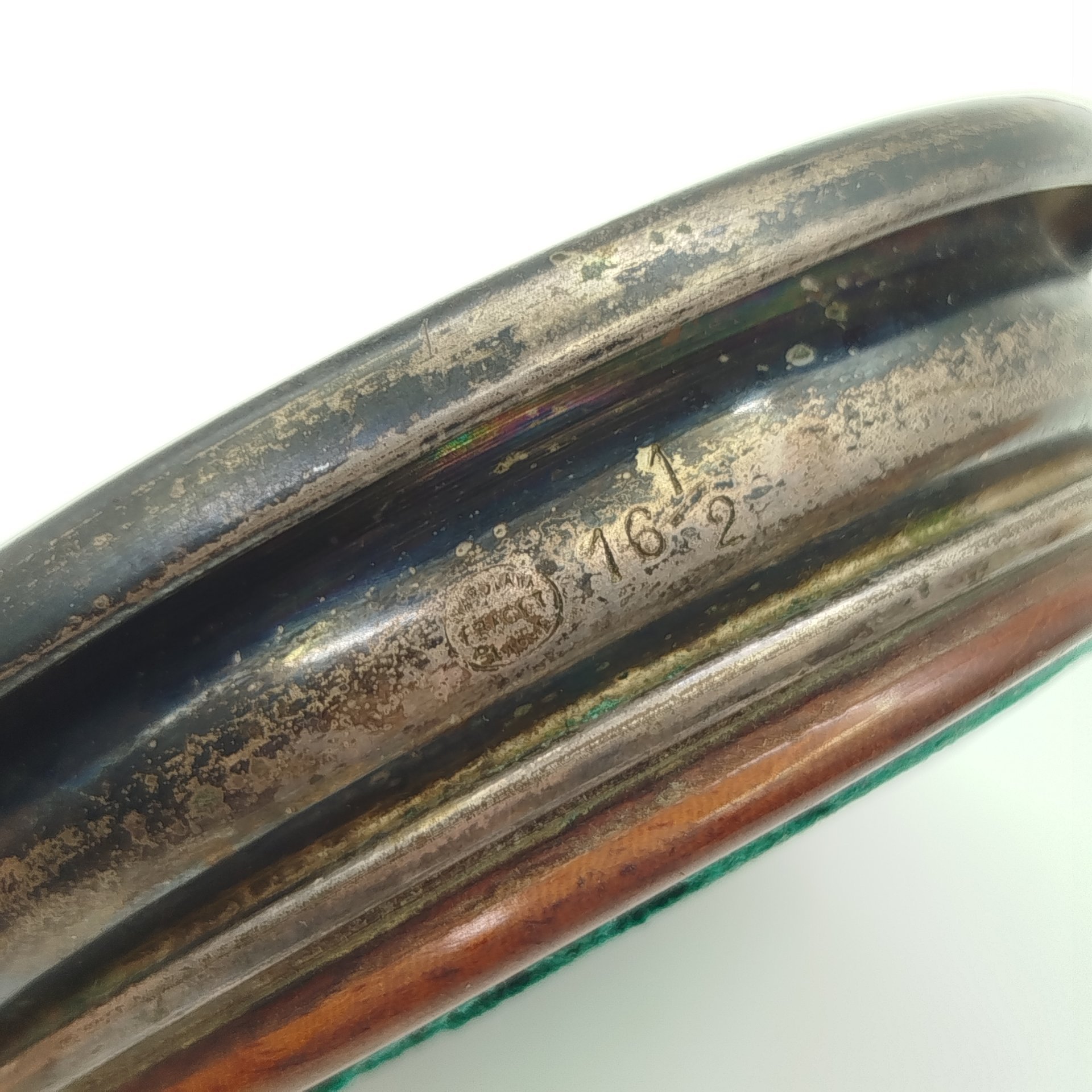 Подставка под бутылку, металл, серебрение, дерево, ткань, Fraget (Фабрика серебряных и плакированных изделий Иосифа Фраже), Российская империя, 1855-1896 гг.