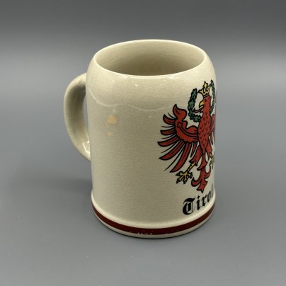 Кружка пивная, с изображением герба федеральной земли Тироль, Original King