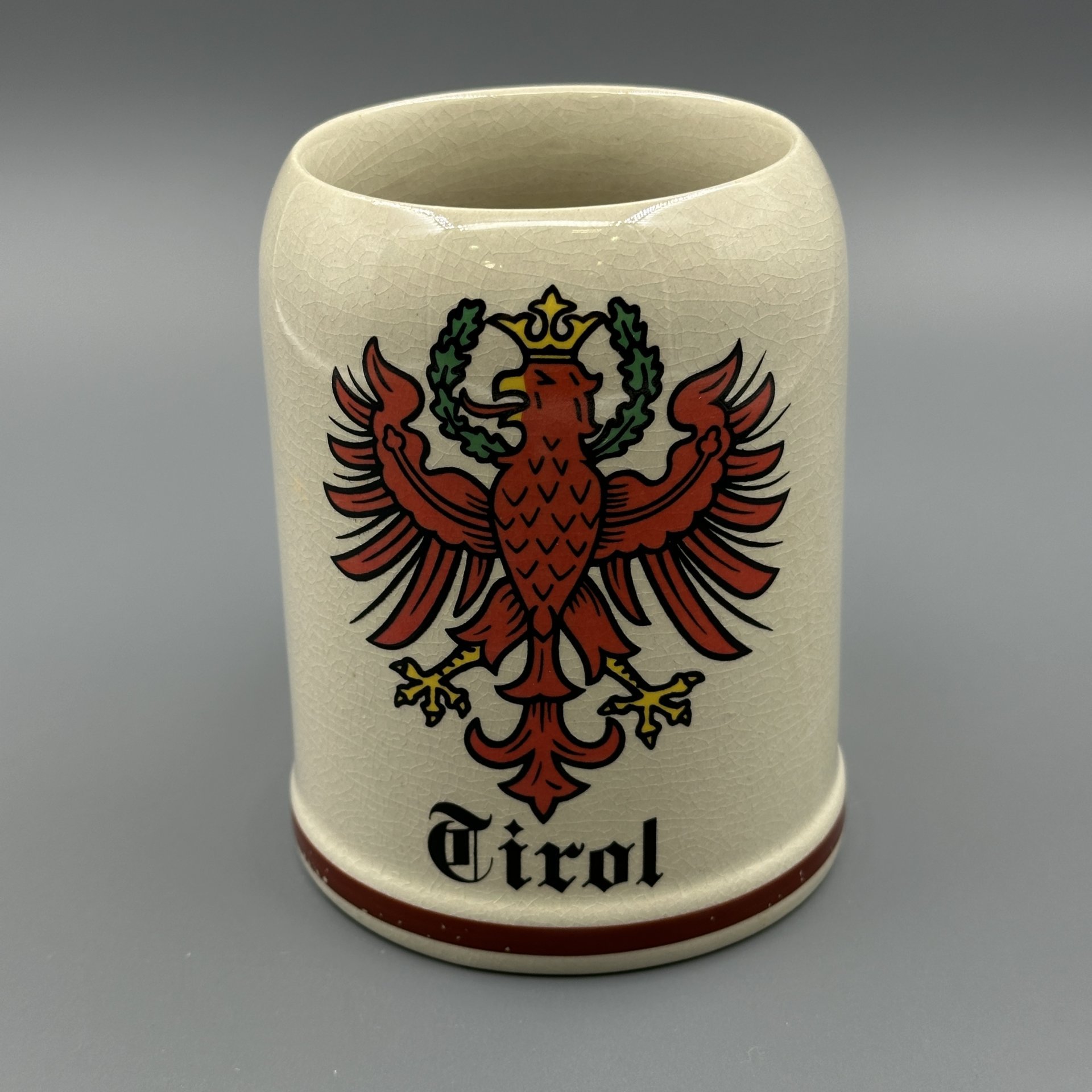 Кружка пивная, с изображением герба федеральной земли Тироль, Original King