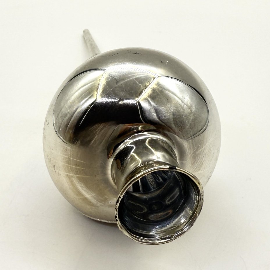 Игрушка елочная (навершие/наконечник на елку), стекло, краска, СССР, 1970-1990 гг.