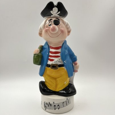 Штоф музыкальный "Пират", фаянс, роспись, Япония, 2000-2010 гг.