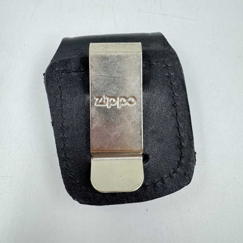 Чехол для зажигалки "Zippo" с металлическим фиксатором на ремень