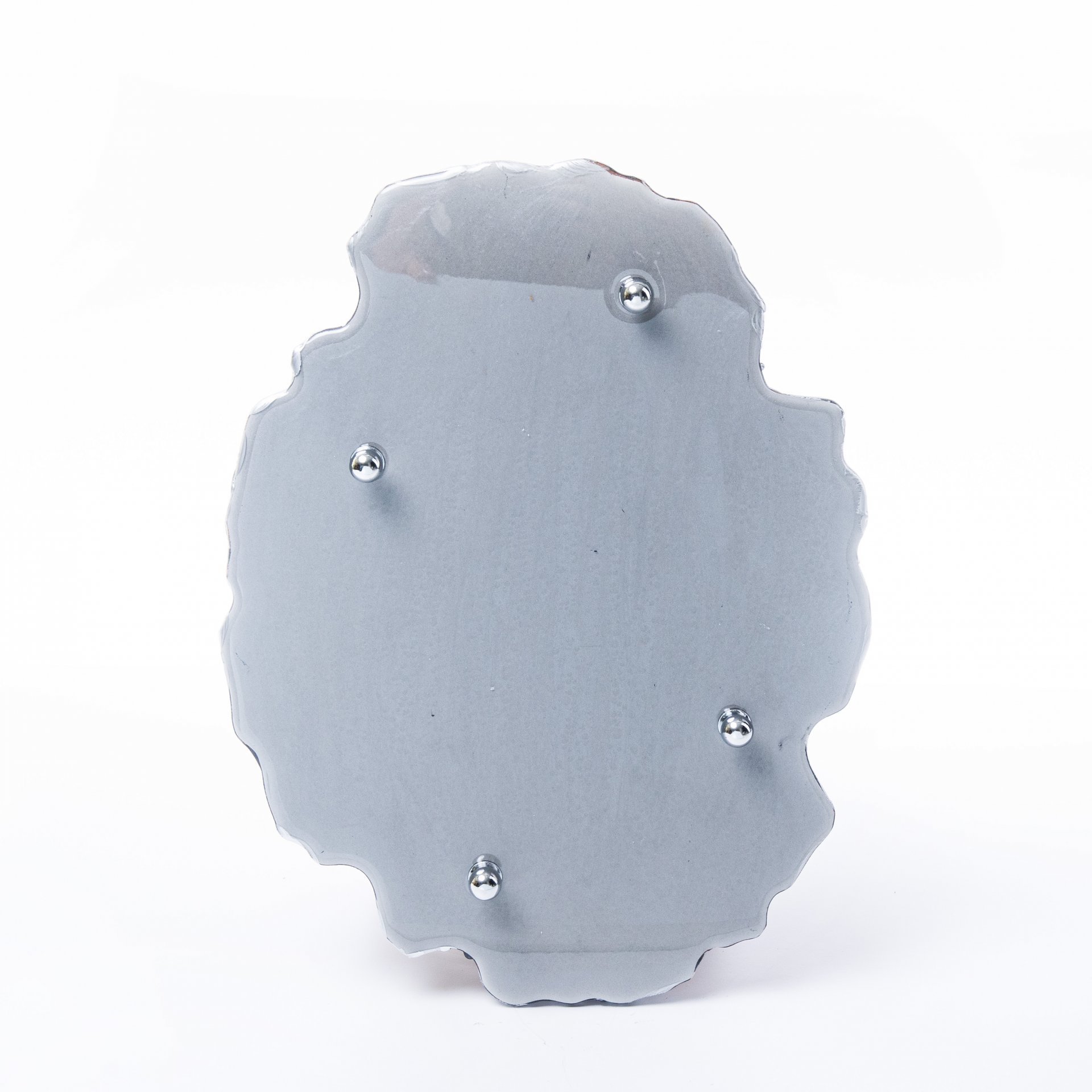 Блюдо сервировочное "Мотыльки", авторская работа в технике Resin Art, глянцевое 3D покрытие, камень, Россия, 2021 г.