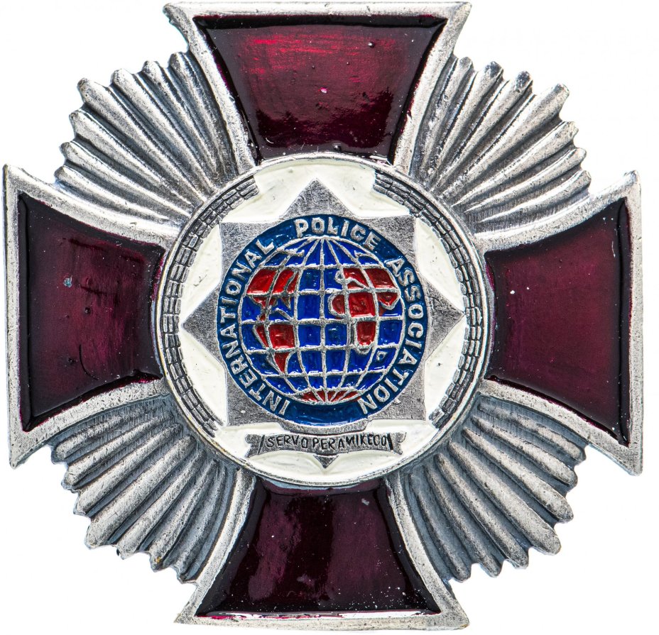 Знак "Международная полицейская ассоциация"