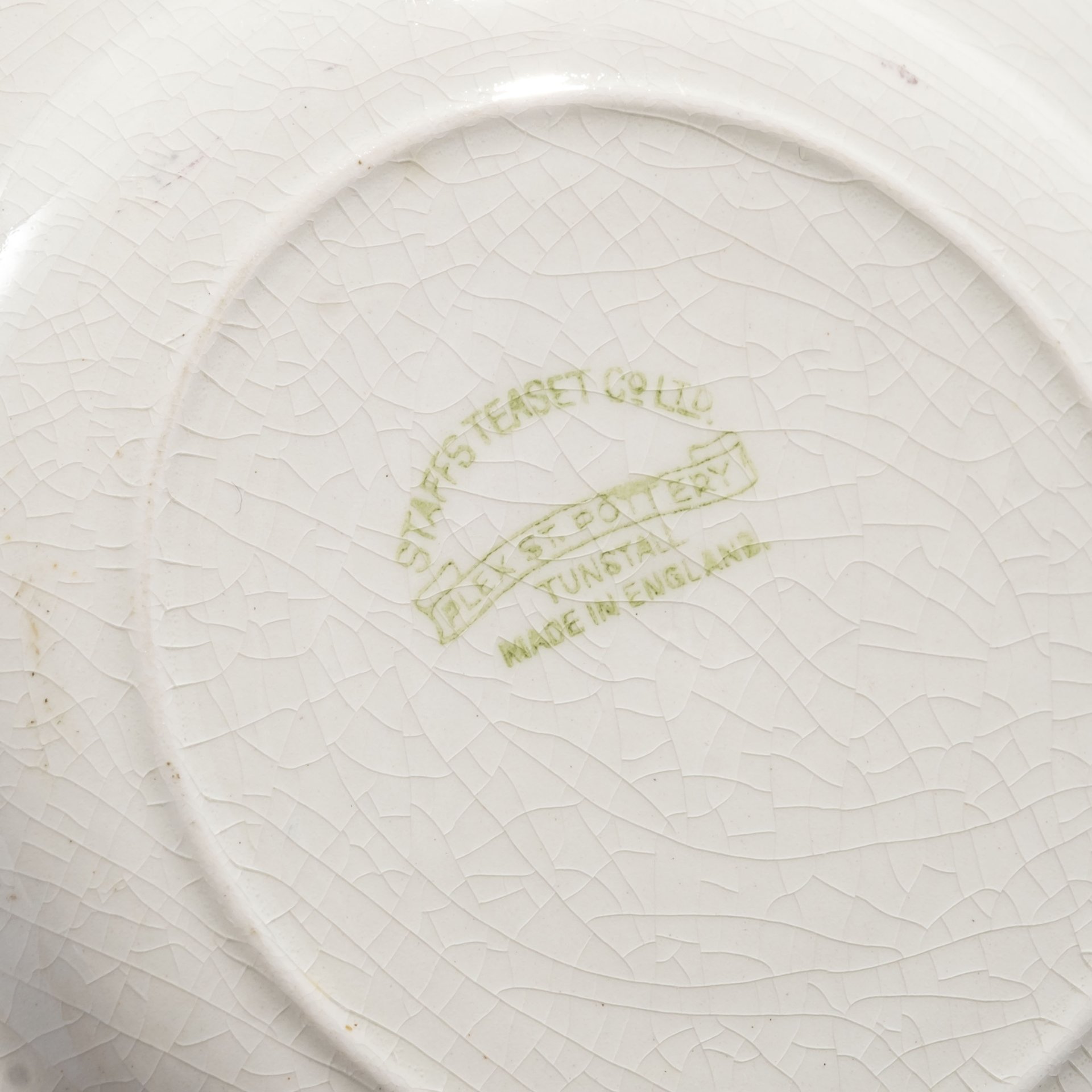 Набор из 6 сувенирных тарелочек "Ретроавтомобили", Staffordshire Teaset Co. Ltd