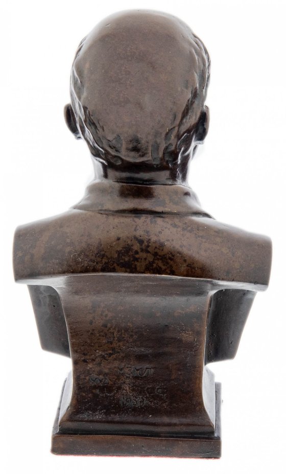 Бюст "В.И. Ленин" репродукция МЗХЛ 1958 г., бронза, литье, Россия, 2020-2021 гг.