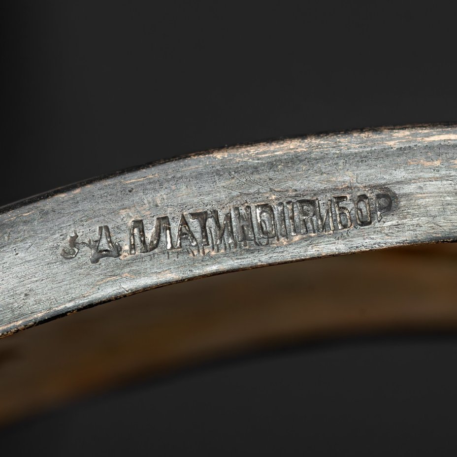 Конфетница (сахарница) агитационная, украшенная изображением звезды и колосьев (Советский Ампир), латунь, стекло, стекло, Московский платиновый завод «Платиноприбор» (МПЗ), СССР, 1930-1940 гг.