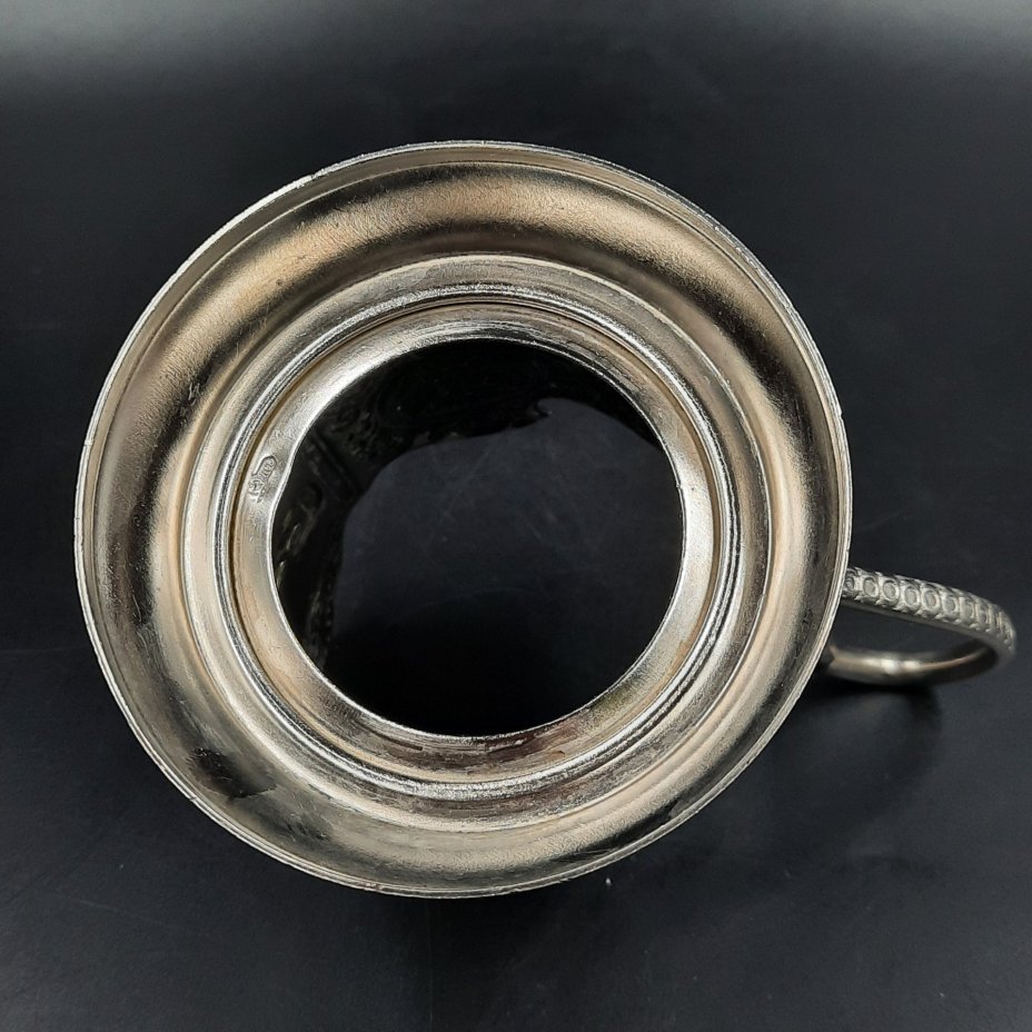 Подстаканник "РЖД", металл, Кольчугинский завод цветных металлов, Российская Федерация, 2010-2020 гг.