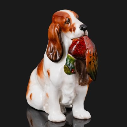 Статуэтка "Спаниель с добычей", Royal Doulton