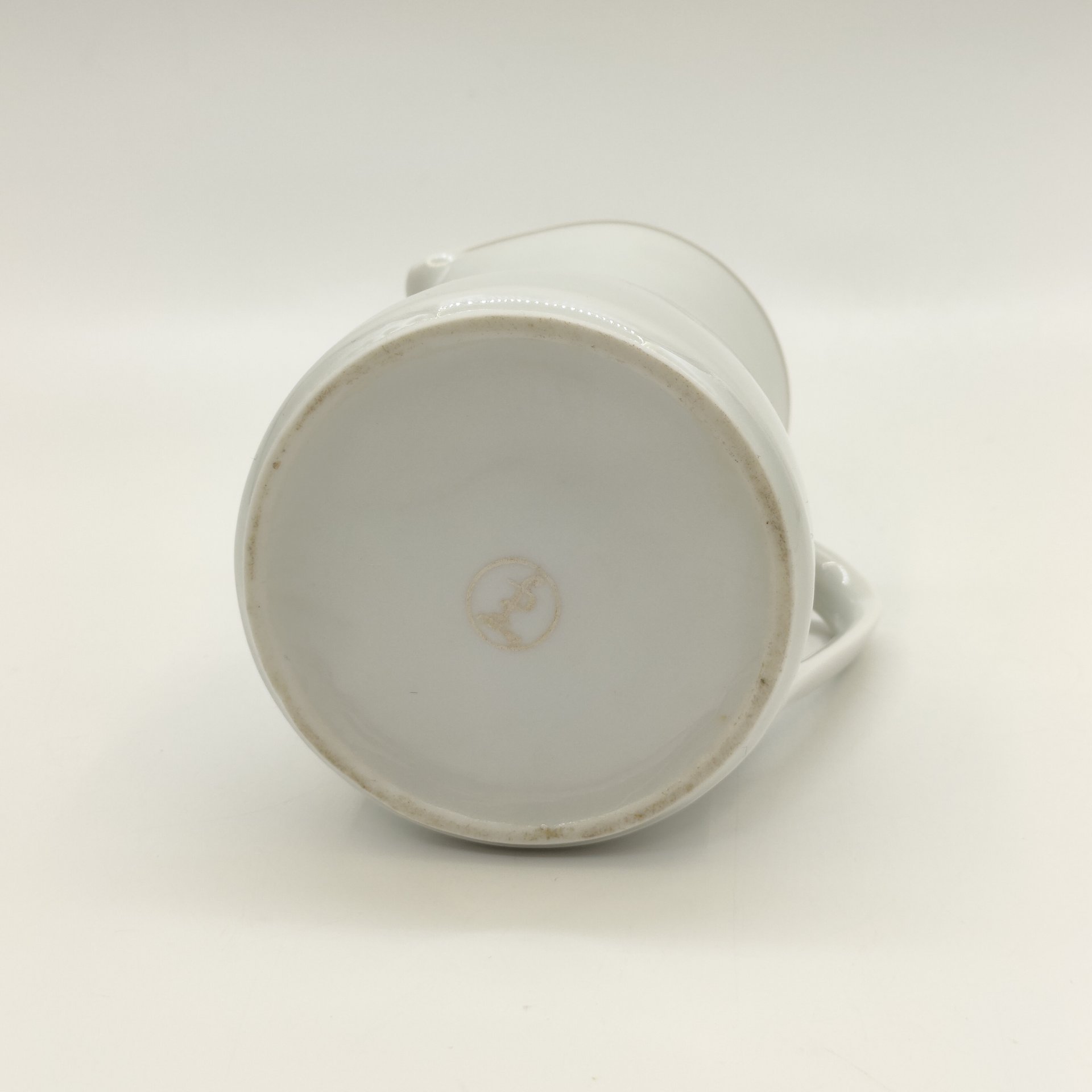 Молочник "Хризантема", фарфор, деколь, золочение, Freiberger Porzellan, Германия, 1957-1972 гг.