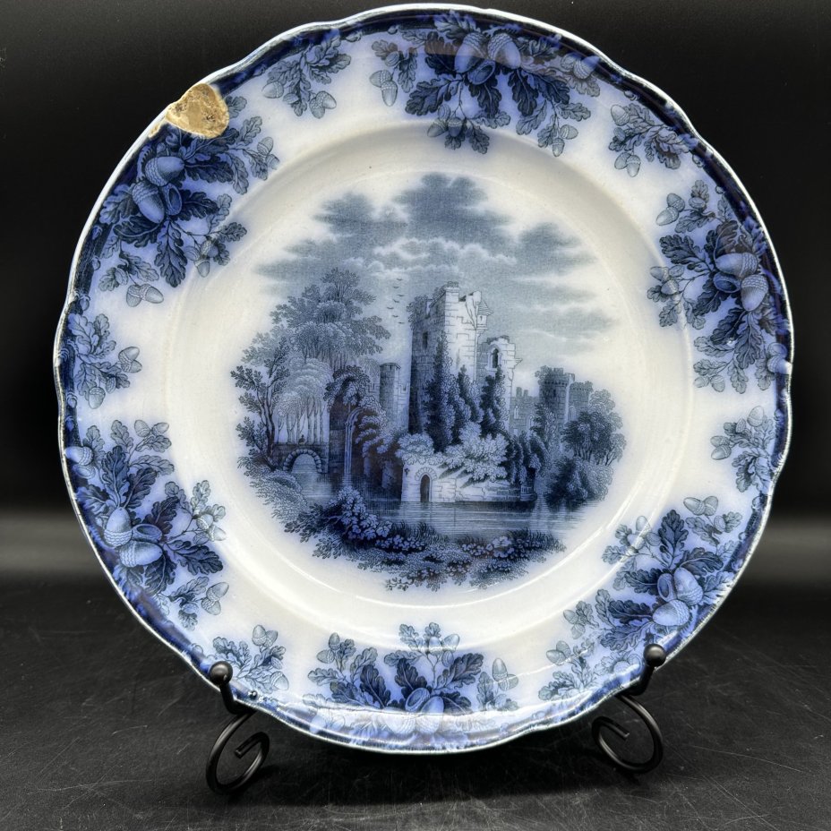 Тарелка декоративная "Старинный замок", Copeland Spode