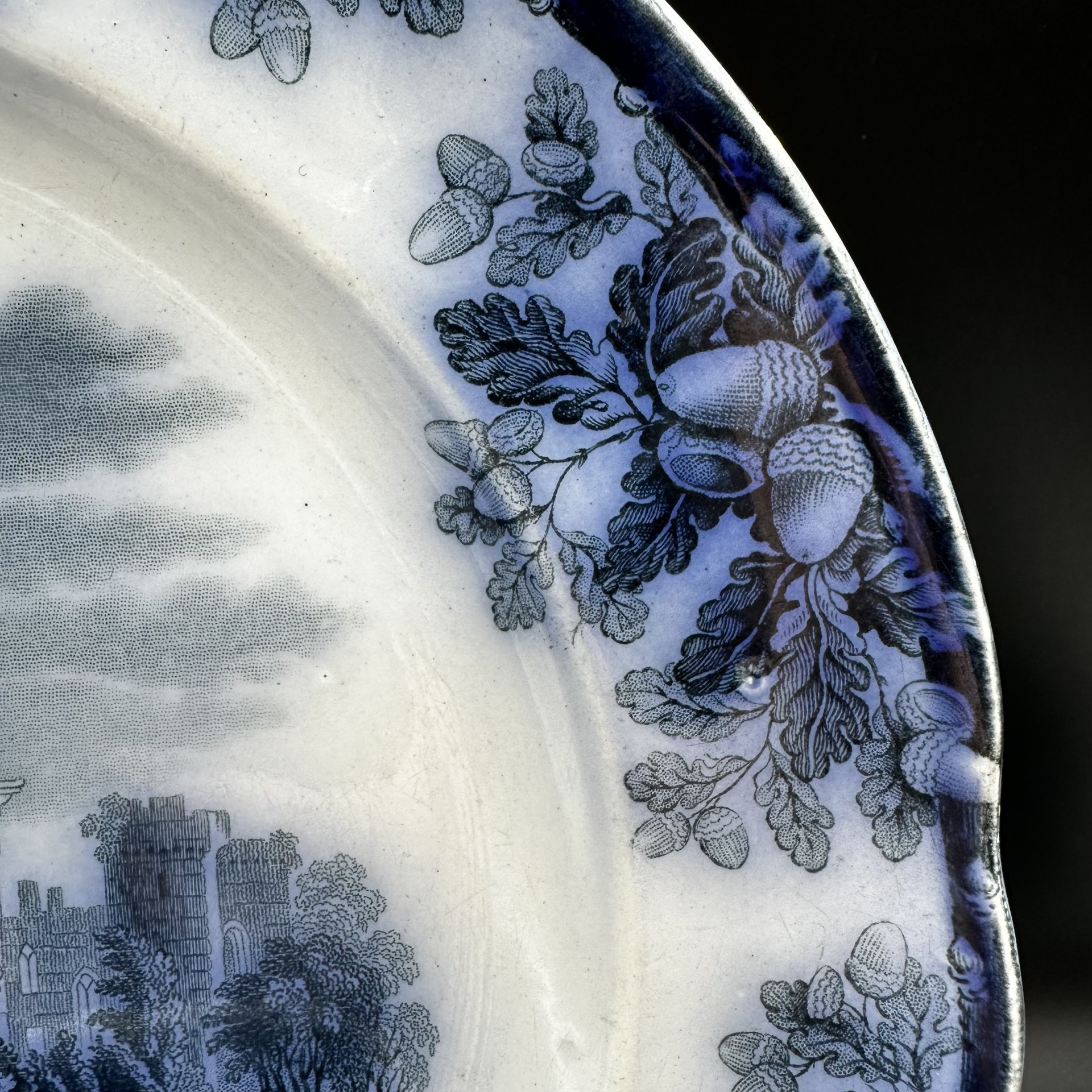 Тарелка декоративная "Старинный замок", Copeland Spode